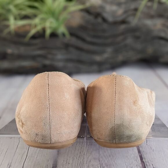 Franco Sarto Adrianni Pointed Toe Knotted Loafers, Peach - Picture 5 of 10